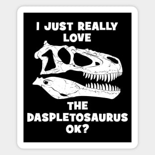 Daspletosaurus fossil skull Magnet